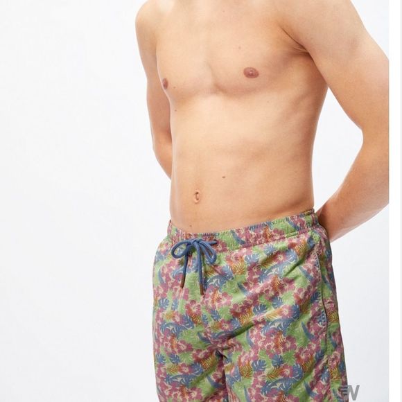 BNWOT Zara floral print swimming trunks. - Picture 3 of 9